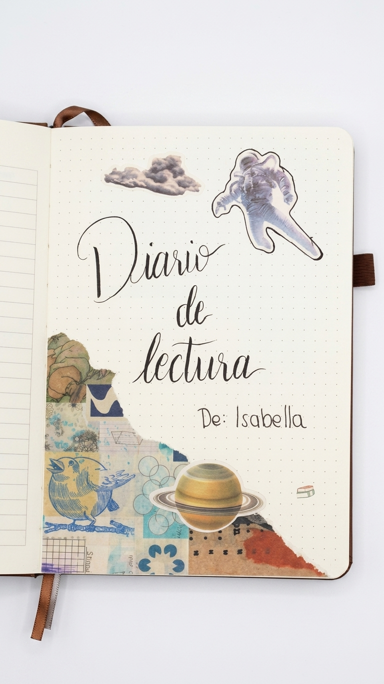 Diario de lectura abierto personalizado